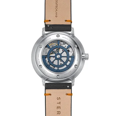 Sternglas Hamburg Automatic Date Blue Dial Edition Kuste S02-HHX06-EB05