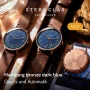  Zdjęcie 3 Sternglas Hamburg Automatic Date Dark Blue Bronze PVD S02-HH46-VI17