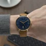  Zdjęcie 2 Sternglas Hamburg Quartz Date Dark Blue Gold S01-HH07-WL02
