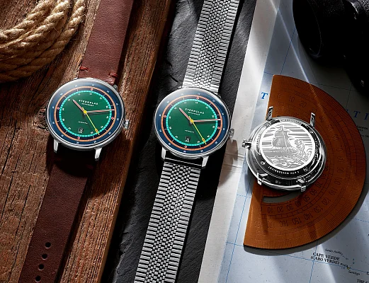 Sternglas Hamburg Automatic Date Limited Edition Argo SuperSlim Bracelet S02-HHA08-ME08