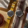  Zdjęcie 3 Sternglas Hamburg Automatic Date Neugraphit Signal Yellow Nylon Strap S02-HH39-FI01