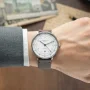  Zdjęcie 2 Sternglas Hamburg Automatic Date Silver Dial S02-HH47-VI11