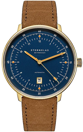 Sternglas Hamburg Automatic Edition Marine Dark Blue Gold S02-HHM07-WL02