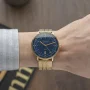  Zdjęcie 2 Sternglas Hamburg Automatic Edition Marine Dark Blue Gold Superslim Bracelet S02-HHM07-ME09