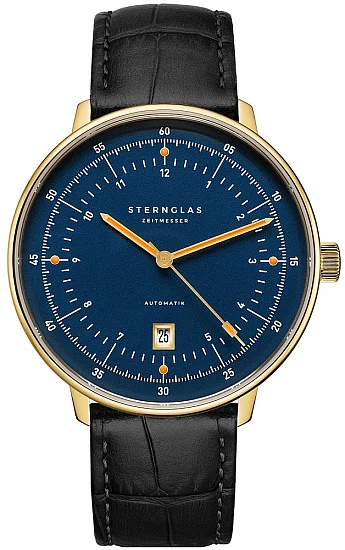Sternglas Hamburg Automatic Edition Marine Dark Blue Gold S02-HHM07-HE03