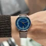  Zdjęcie 2 Sternglas Hamburg Edition 1911 Quartz Date Blue Dial Brown Leather Strap S01-HHT06-VI11
