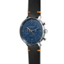  Zdjęcie 6 Sternglas Hamburg Mecha-Quartz Chrono Edition Kuste Date Dark Blue Dial Black Strap S01-HC06-EB05