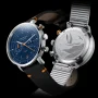  Zdjęcie 5 Sternglas Hamburg Mecha-Quartz Chrono Edition Kuste Date Dark Blue Dial SuperSlim Bracelet S01-HC06-ME08