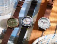  Zdjęcie 6 Sternglas Hamburg Mecha-Quartz Chrono Date Green Dial NATO S01-HC35-FI05