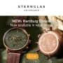  Zdjęcie 3 Sternglas Hamburg Mecha-Quartz Chrono Date Green Dial NATO S01-HC35-FI05