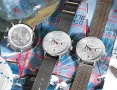  Zdjęcie 2 Sternglas Hamburg Mecha-Chrono Date Silver Dial NATO S01-HC10-FI04