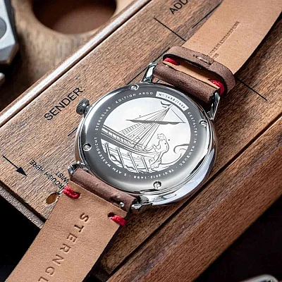 Sternglas Hamburg Quartz Date Limited Edition Argo S01-HHA06-EB03