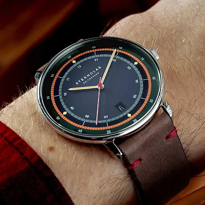 Sternglas Hamburg Quartz Date Limited Edition Argo S01-HHA06-EB03