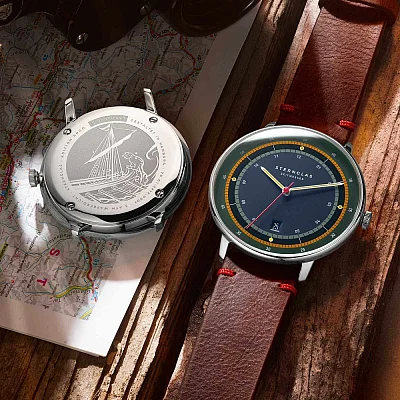 Sternglas Hamburg Quartz Date Limited Edition Argo S01-HHA06-EB03