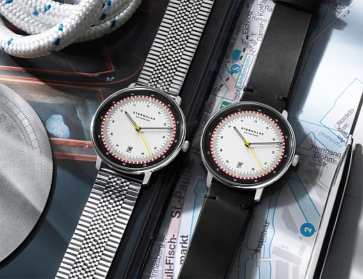 Sternglas Hamburg Quartz Date Limited Edition Hafen S01-HHH16-VI15