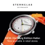  Zdjęcie 10 Sternglas Hamburg Quartz Date Limited Edition Hafen Signal Orange NATO Strap S01-HHH16-FI02