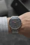  Zdjęcie 2 Sternglas Hamburg Quartz Date Neugraphit SuperSlim Bracelet S01-HH39-ME08