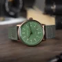  Zdjęcie 4 Sternglas Lumatik Automatic Date Green Dial Green Nylon Strap Edition Bronze S02-LMR19-NY07