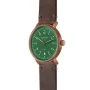  Zdjęcie 7 Sternglas Lumatik Automatic Date Green Dial Mocha Leather Strap Edition Bronze S02-LMR19-VI17