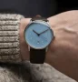  Zdjęcie 3 Sternglas Lumatik Automatic Date Light-Blue Dial Brown Strap S02-LM17-PR04