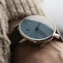  Zdjęcie 3 Sternglas Lumatik Automatic Date Light-Blue Dial Brown Strap S02-LM17-PR07