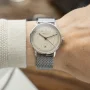  Zdjęcie 2 Sternglas Lumatik Automatic Date Sand Dial Steel Mesh S02-LM26-MI04