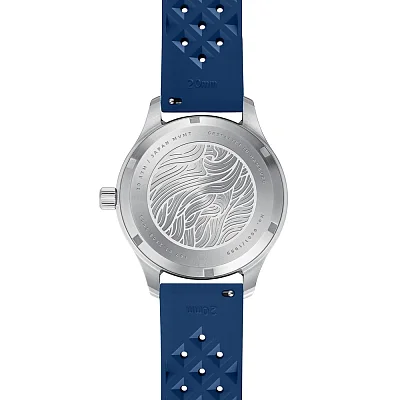 Sternglas Marus 2.0 Dark Blue Rubber Strap Limited Edition Kuste S02-MAK06-KA05