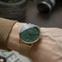  Zdjęcie 3 Sternglas Naos Automatic Dark Green Yellow Gold PVD Mesh Bracelet S02-NA22-MI05