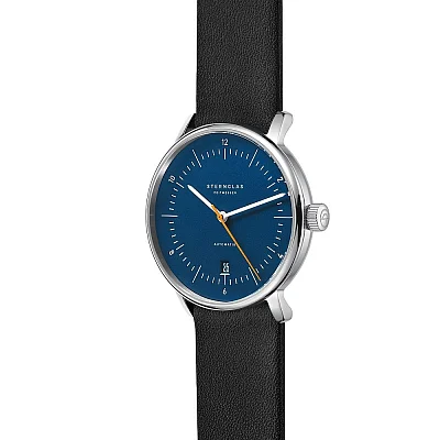 Sternglas Naos Automatic Date Blue Dial S02-NA45-PR07