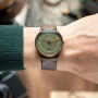  Zdjęcie 2 Sternglas Naos Edition 1905 Green Dial Brown Leather Strap S01-NAT35-VI17