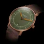  Zdjęcie 7 Sternglas Naos Edition 1905 Green Dial Brown Leather Strap S01-NAT35-VI17