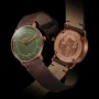  Zdjęcie 6 Sternglas Naos Edition 1905 Green Dial Brown Leather Strap S01-NAT35-VI17