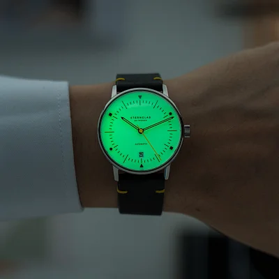 Sternglas Naos Edition Bauhaus X Automatic Yellow S02-NAI23-VI22