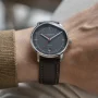  Zdjęcie 2 Sternglas Naos Pro Automatic Date Anthracite Dial Bridle Dark Brown Strap S02-NP11-BR03