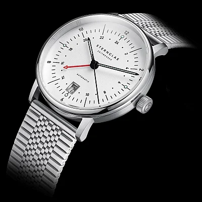 Sternglas Naos Pro Automatic GMT SuperSlim Bracelet S02-NG10-ME08