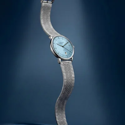Sternglas Naos Pro Automatic SuperSlim Bracelet Edition Tuxberg S02-NPE45-ME08