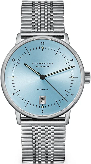 Sternglas Naos Pro Automatic SuperSlim Bracelet Edition Tuxberg S02-NPE45-ME08