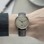  Zdjęcie 2 Sternglas Naos Quartz Big Date Black Leather Strap S01-NAG26-BR02