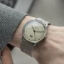  Zdjęcie 3 Sternglas Naos Quartz Big Date Silver Mesh Bracelet S01-NAG26-ME08