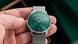  Zdjęcie 9 Sternglas Naos Quartz Date Green Dial Mesh S01-NA08-MI04