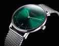  Zdjęcie 2 Sternglas Naos Quartz Date Green Dial Mesh S01-NA08-MI04