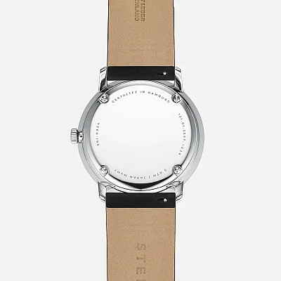 Sternglas Naos Quartz Date Sand Dial Premium Brown Strap S01-NA54-PR01