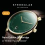  Zdjęcie 2 Sternglas Naos Quartz Date Limited Edition Cambridge British Racing Green S01-NAC22-BR01