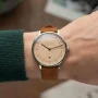  Zdjęcie 2 Sternglas Naos Quartz Date Sand Dial Premium Brown Strap S01-NA54-PR01