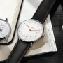  Zdjęcie 7 Sternglas Naos Quartz Date White Dial Black Strap Bremen Special Edition S01-NAH01-EB08