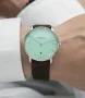  Zdjęcie 3 Sternglas Naos Quartz Date Turquoise Dial Brown Strap S01-NA37-PR04