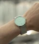  Zdjęcie 2 Sternglas Naos Quartz Date Turquoise Dial Mesh S01-NA37-MI04