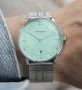 Zdjęcie 2 Sternglas Naos Quartz Date Turquoise Dial SuperSlim Bracelet S01-NA37-ME08