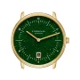  Zdjęcie 4 Sternglas Naos Quartz Edition Aventurine Green SuperSlim Bracelet Yellow Gold PVD S01-NAN41-ME09