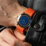  Zdjęcie 2 Sternglas Naos Quartz Edition Kuste Blue-Orange Dial Limited Edition S01-NAK06-FI02